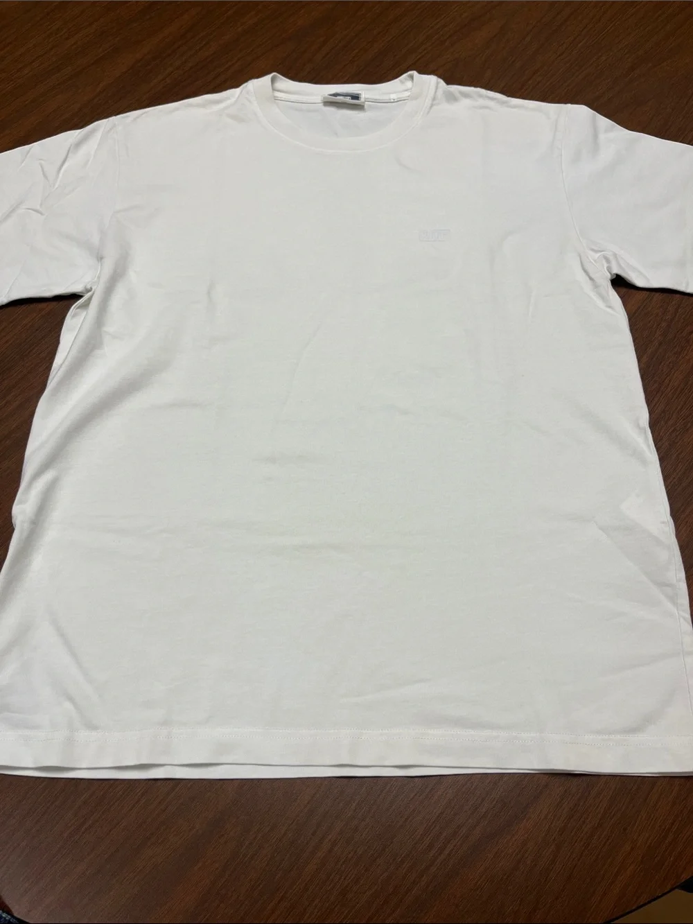 Men's Kith White Crewneck‎ T-Shirt, size medium